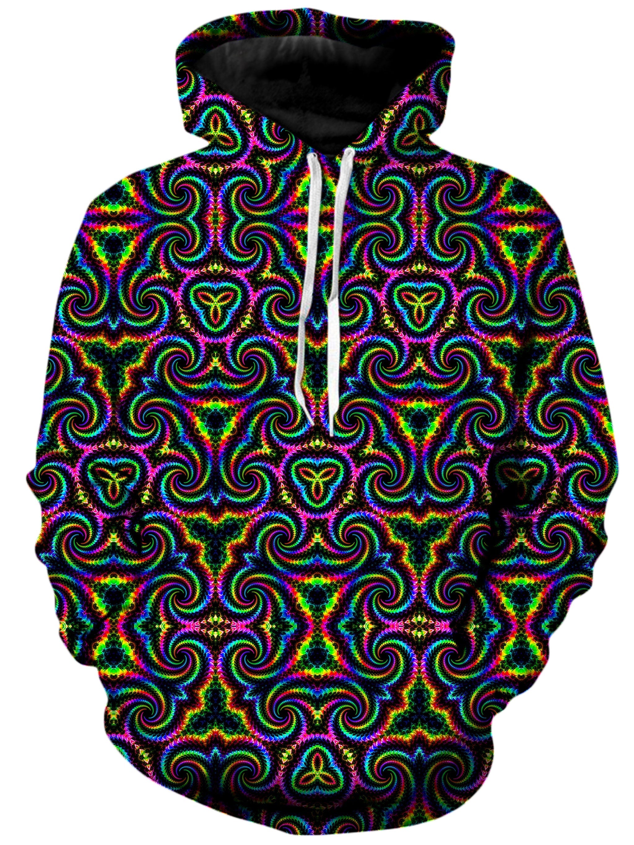 Kaleidoscope Flow Unisex Hoodie Psychedelic Pourhouse Epic Hoodie