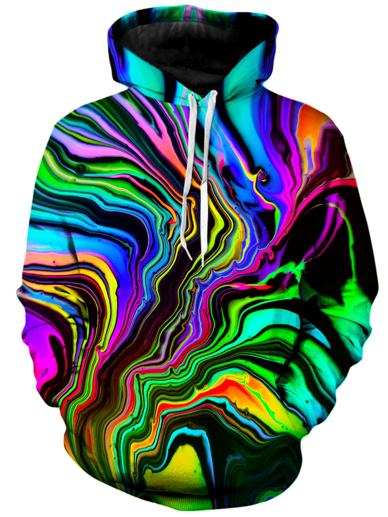 Psychedelic Pourhouse - Rainbow Rift Unisex Hoodie