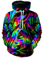 That Glow Flow Unisex Hoodie Psychedelic Pourhouse Epic Hoodie