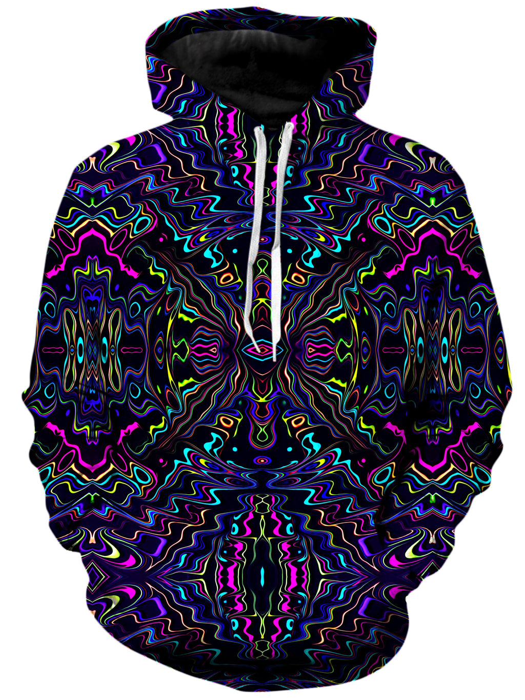 Wonky Vision Unisex Hoodie Psychedelic Pourhouse Epic Hoodie