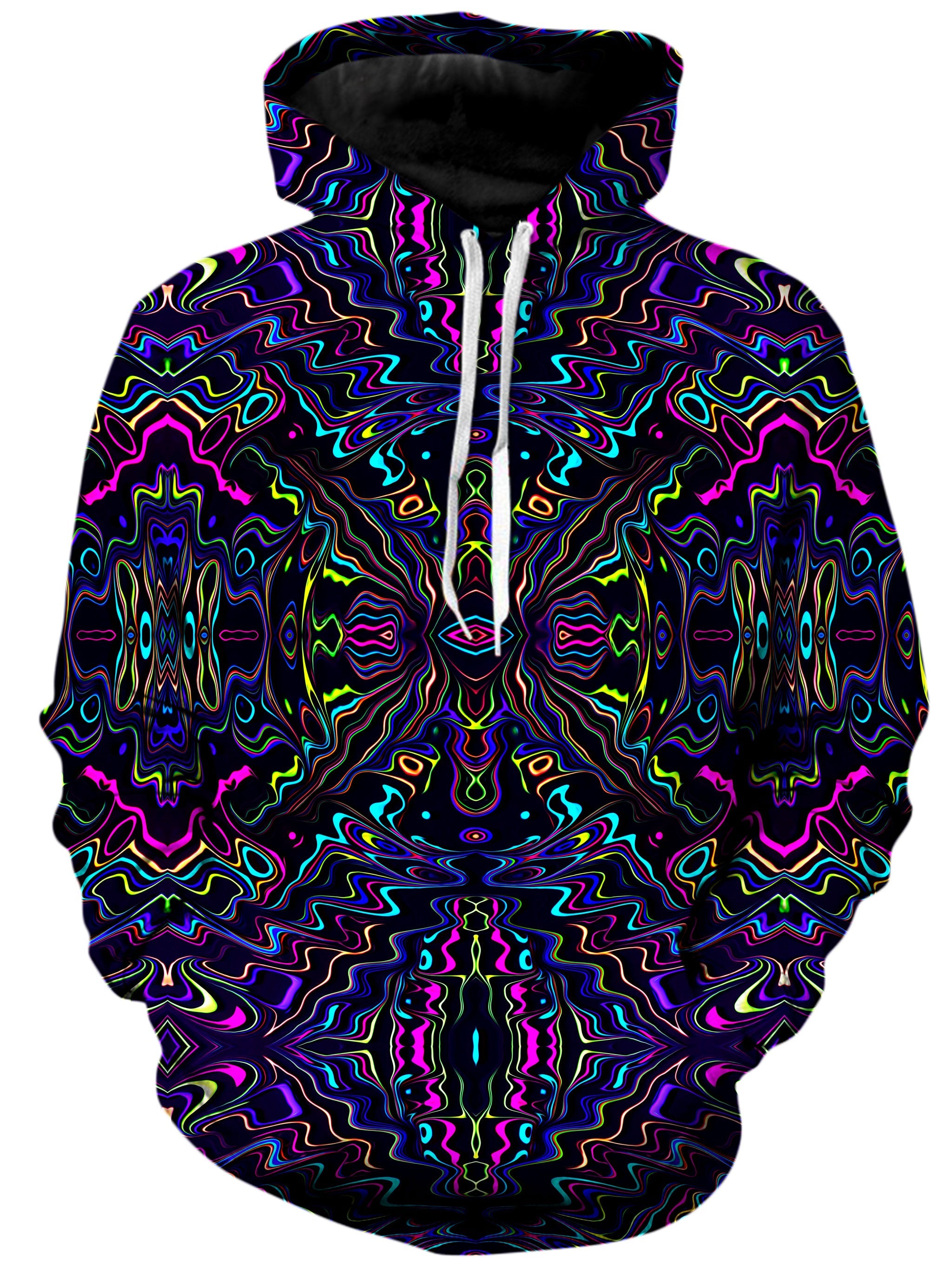 Wonky Vision Unisex Hoodie Psychedelic Pourhouse Epic Hoodie