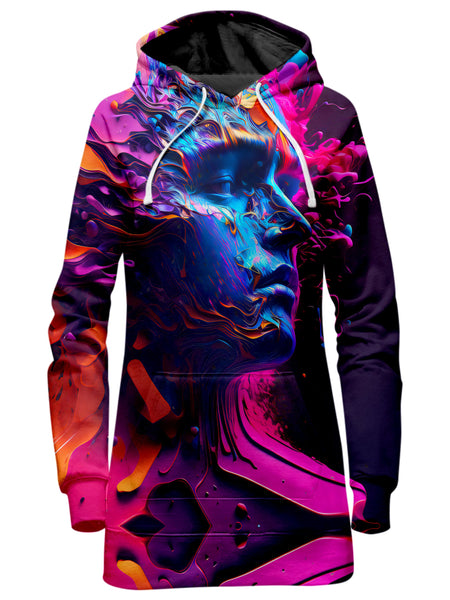Psychedelic Pourhouse - Hollow Existence Hoodie Dress