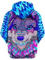 Wolfadelic III Unisex Hoodie Rachel Rosenkoetter Epic Hoodie