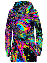 Rainbow Magma Hoodie Dress