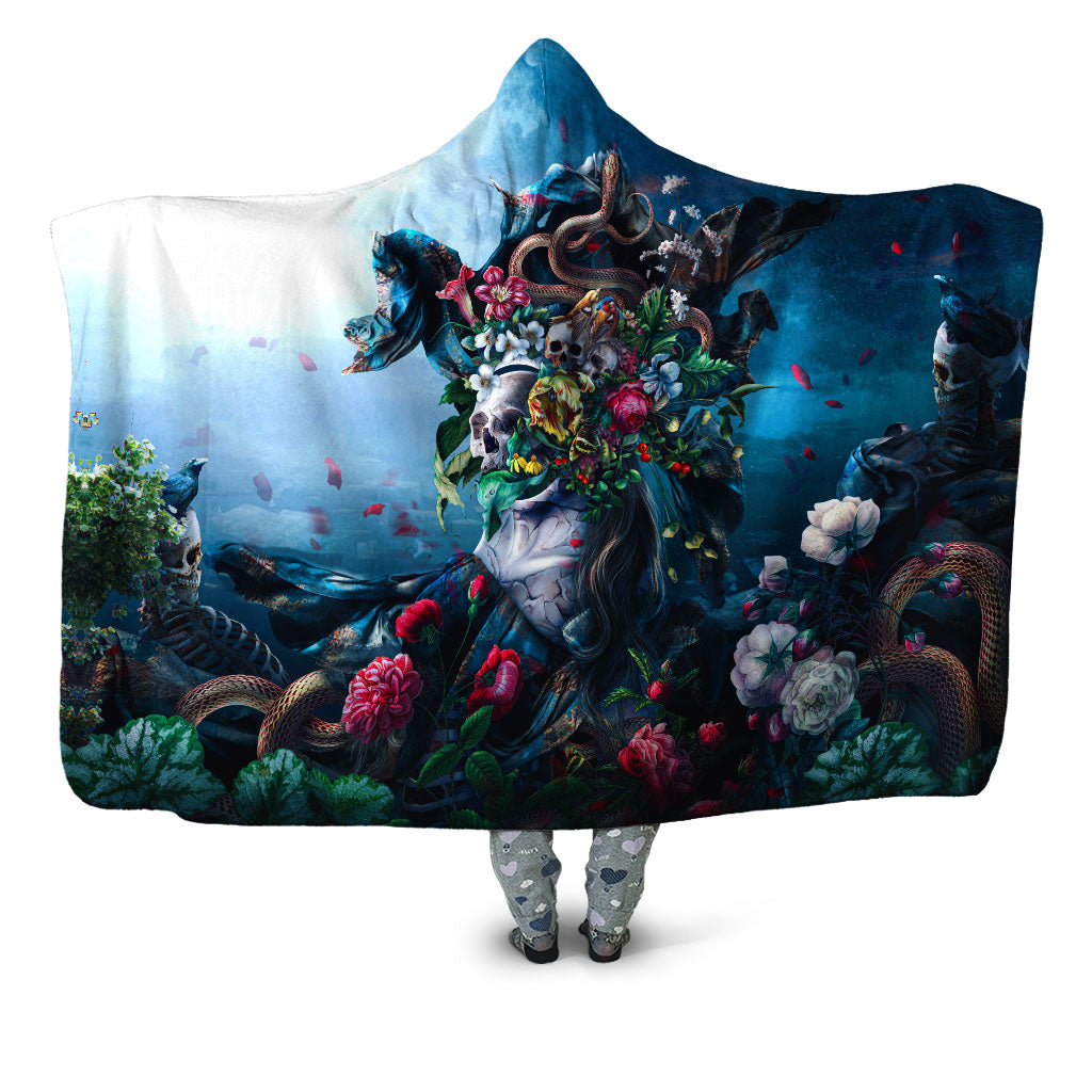 Live and Die Hooded Blanket Riza Peker Epic Hoodie