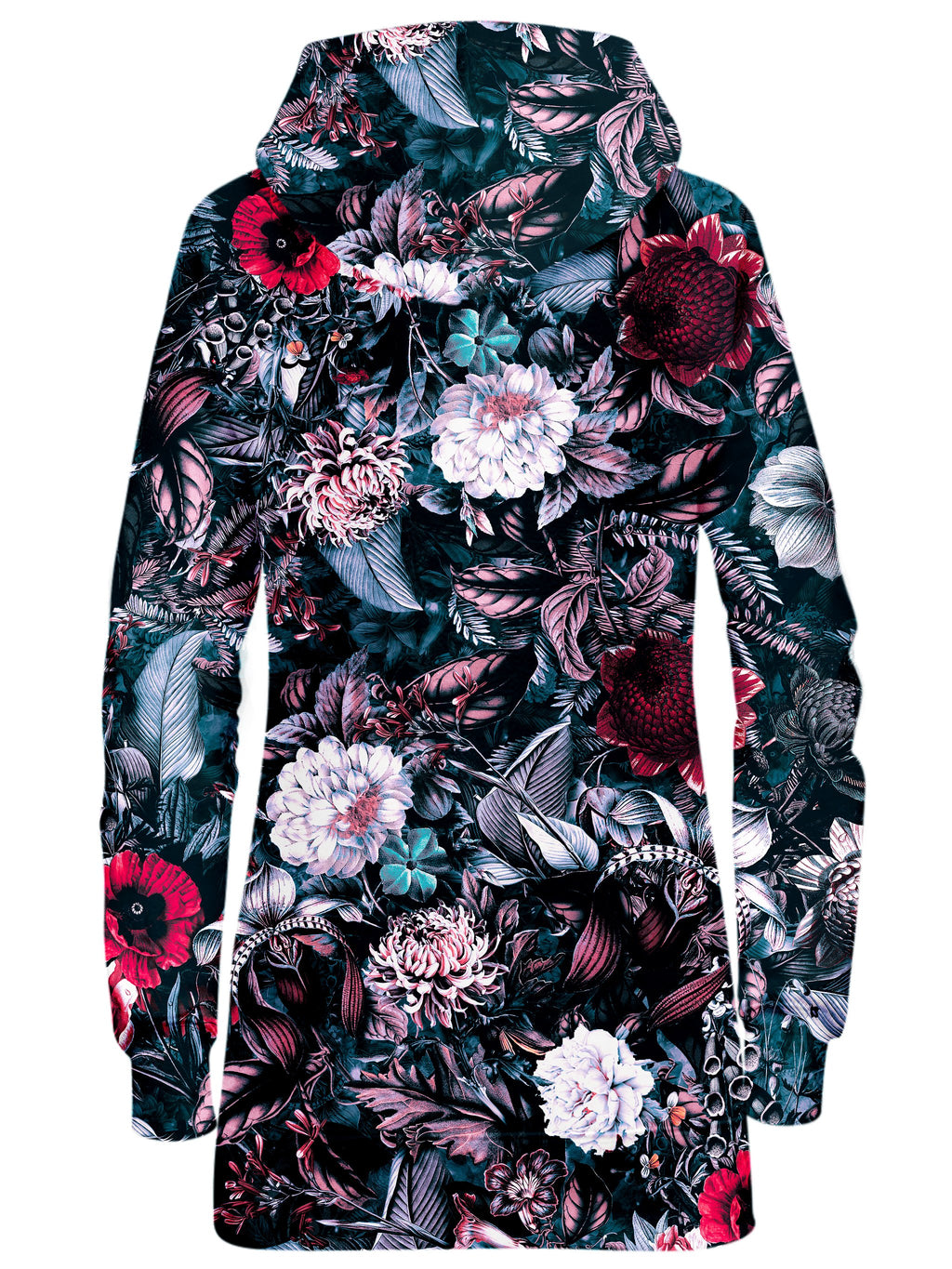 Blue Garden Hoodie Dress Riza Peker Epic Hoodie