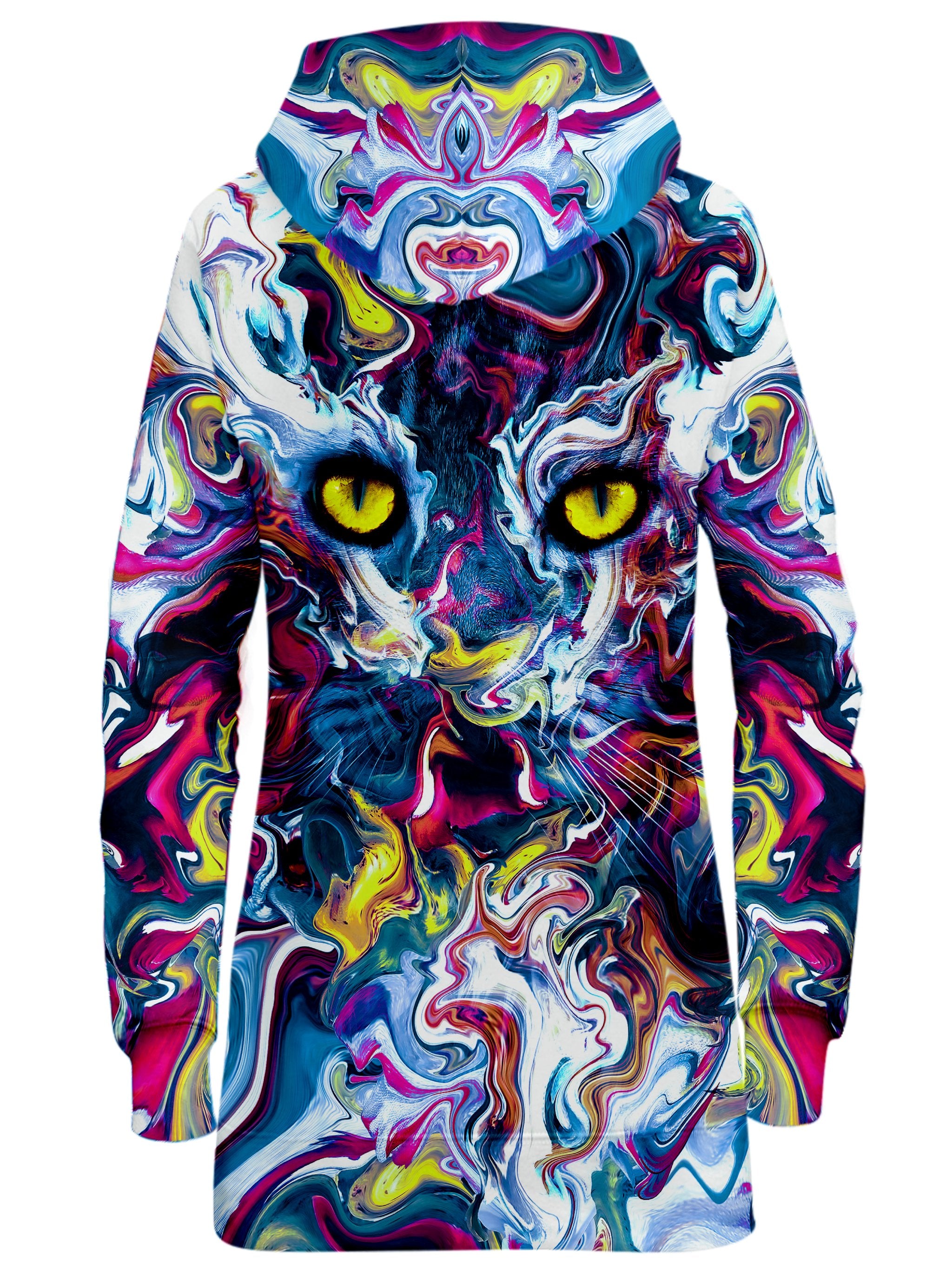 Feline Vision Hoodie Dress
