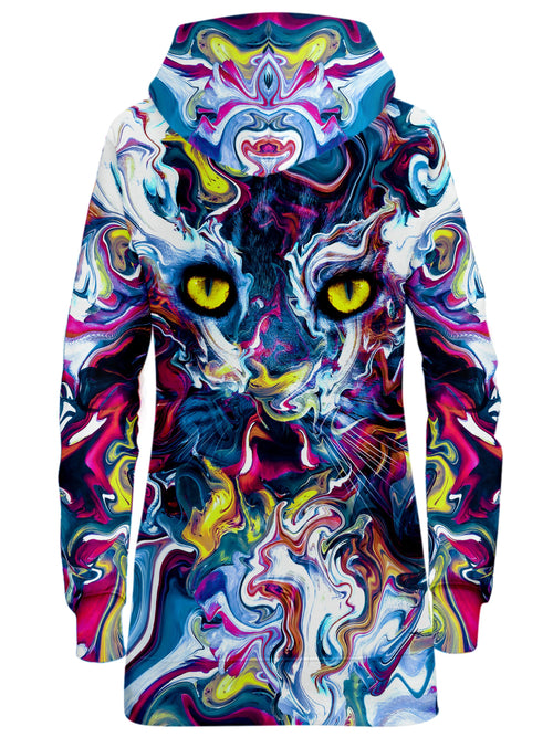 Feline Vision Hoodie Dress Riza Peker Epic Hoodie