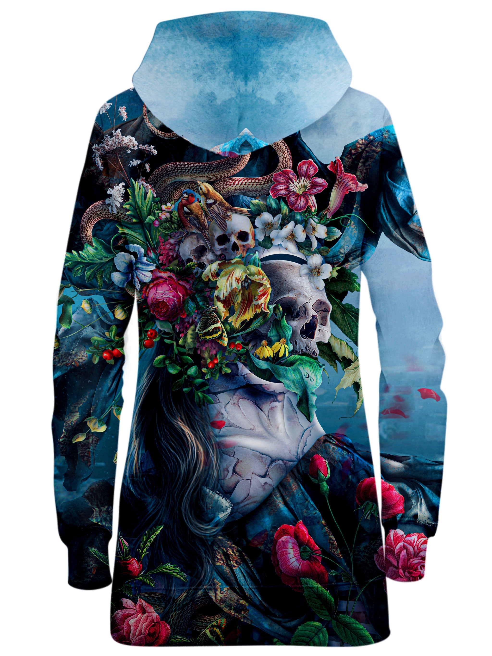 Live and Die Hoodie Dress Riza Peker Epic Hoodie