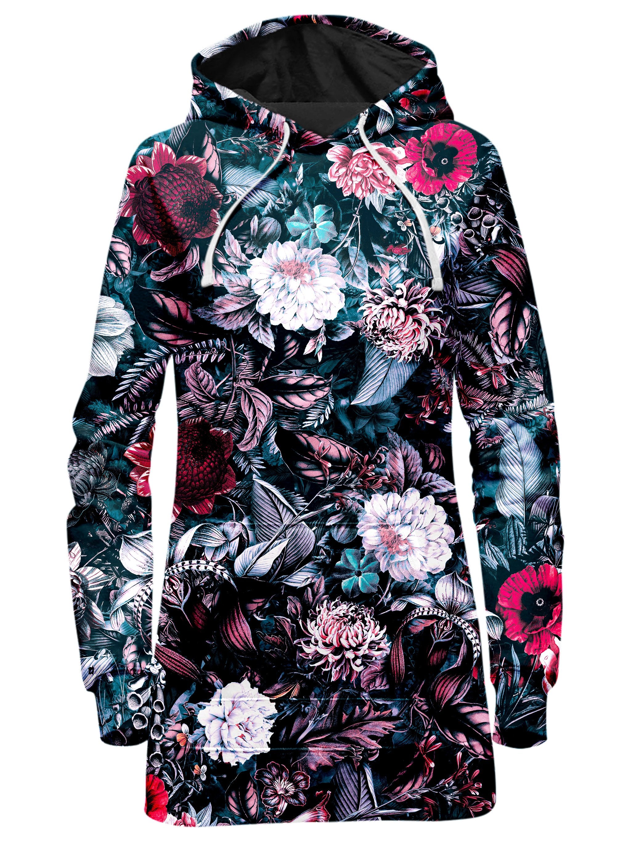 Blue Garden Hoodie Dress Riza Peker Epic Hoodie
