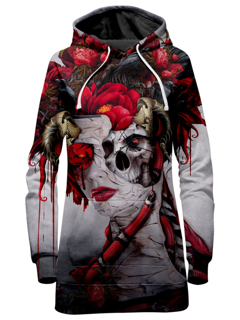 Riza Peker - Red Queen Hoodie Dress