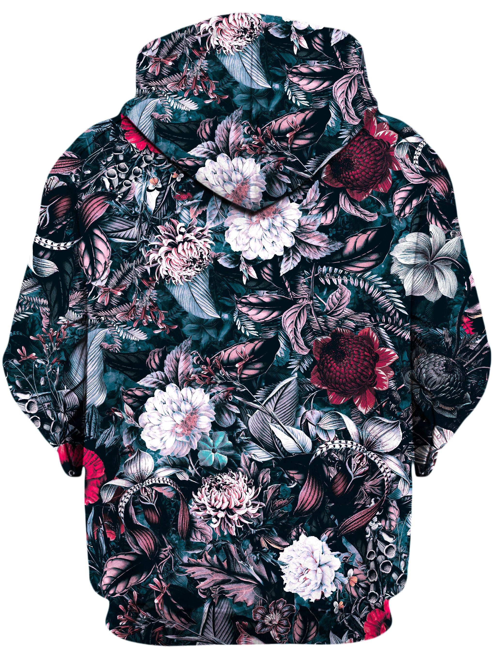 Blue Garden Unisex Zip-Up Hoodie Riza Peker Epic Hoodie