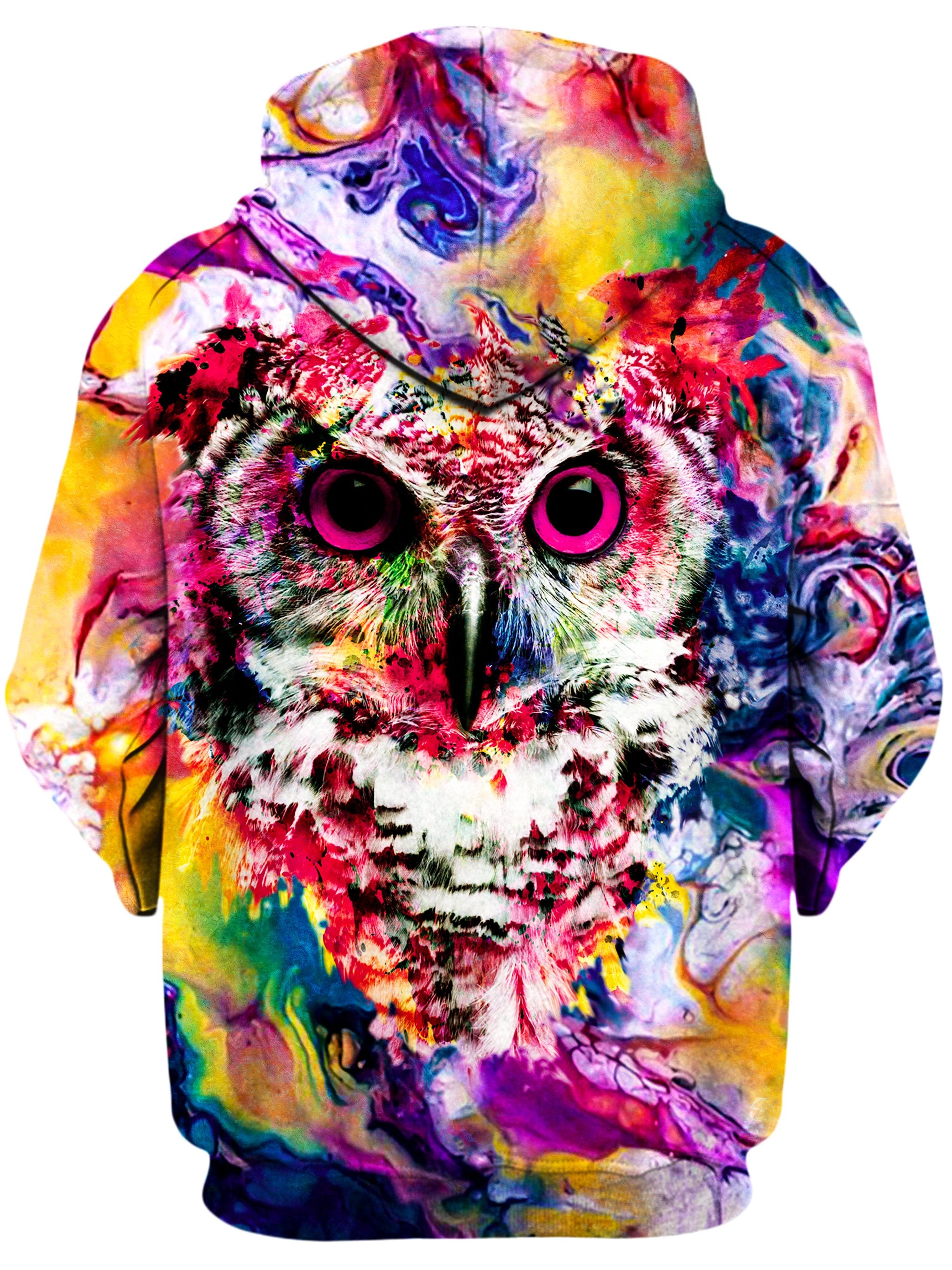 Owl Unisex Zip-Up Hoodie Riza Peker Epic Hoodie
