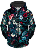 Neon Land Unisex Zip-Up Hoodie Riza Peker Epic Hoodie