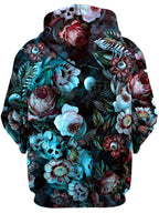 Eyes Of Darkness Unisex Zip-Up Hoodie Riza Peker Epic Hoodie