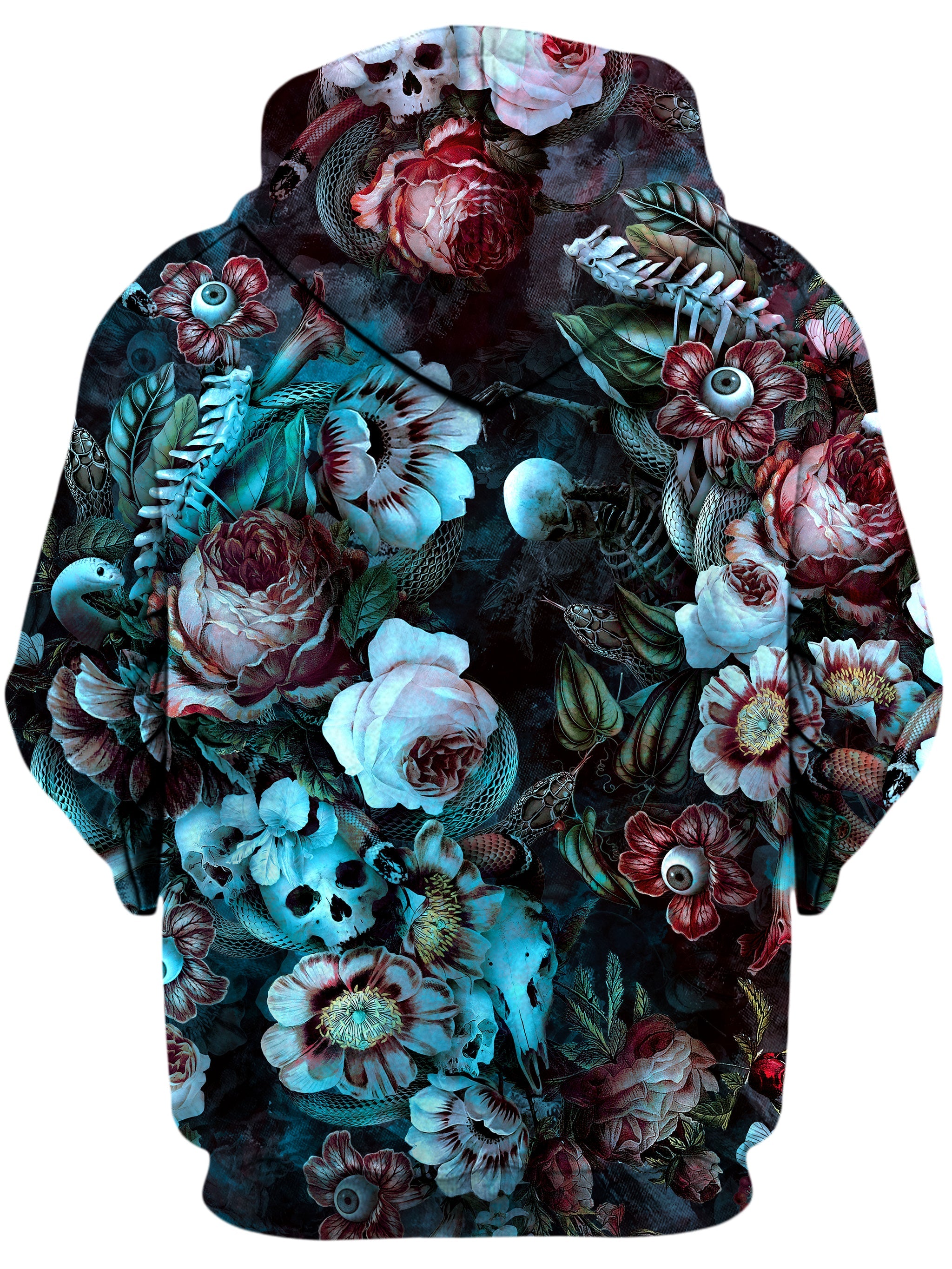 Eyes Of Darkness Unisex Zip-Up Hoodie Riza Peker Epic Hoodie