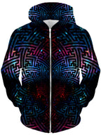 Sacred Sayagata Galaxy Unisex Zip-Up Hoodie Set 4 Lyfe Epic Hoodie