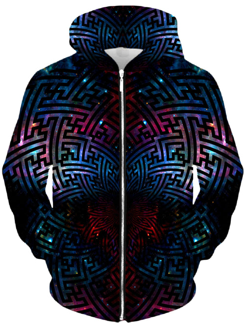 Sacred Sayagata Galaxy Unisex Zip-Up Hoodie Set 4 Lyfe Epic Hoodie