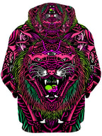 Acid Tiger Pink Unisex Hoodie Set 4 Lyfe Epic Hoodie