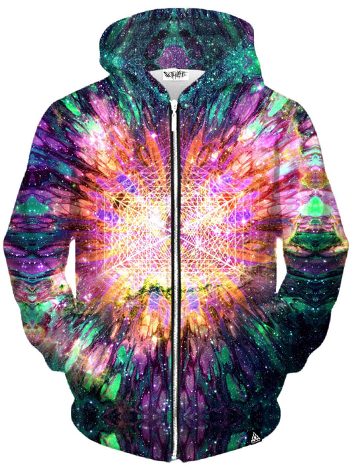 California Sunshine Portal Unisex Zip-Up Hoodie Set 4 Lyfe Epic Hoodie