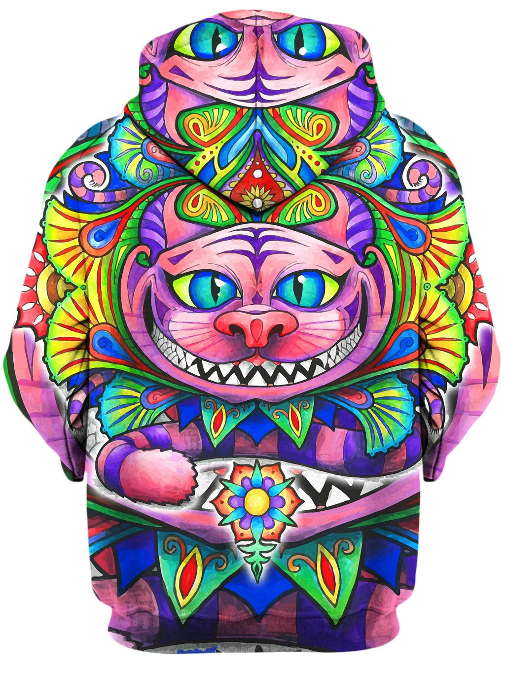 Cheshire Cat Unisex Zip-Up Hoodie