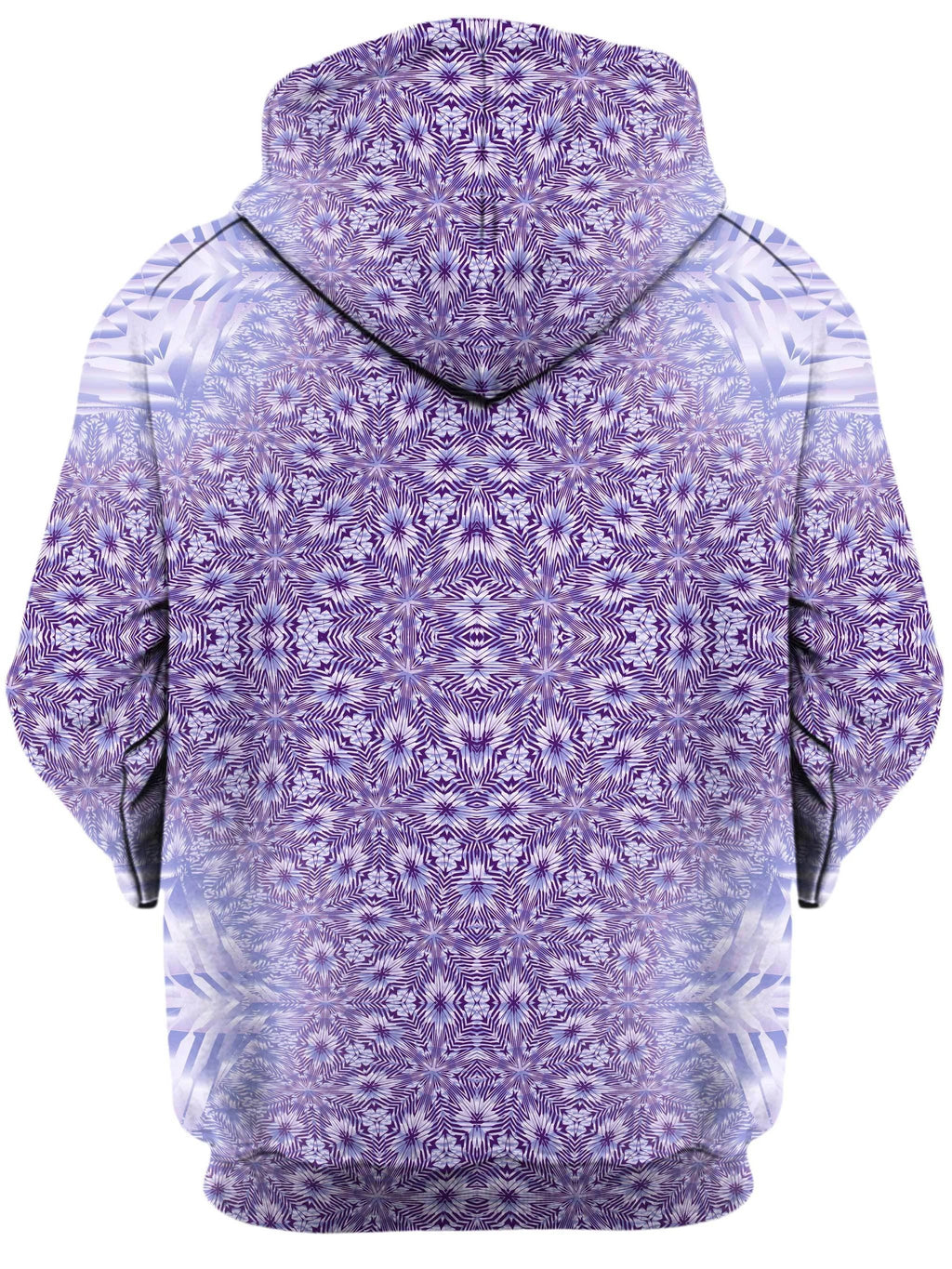 Lavender Starseed Portal Unisex Zip-Up Hoodie Set 4 Lyfe Epic Hoodie