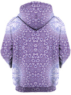 Lavender Starseed Portal Unisex Zip-Up Hoodie Set 4 Lyfe Epic Hoodie