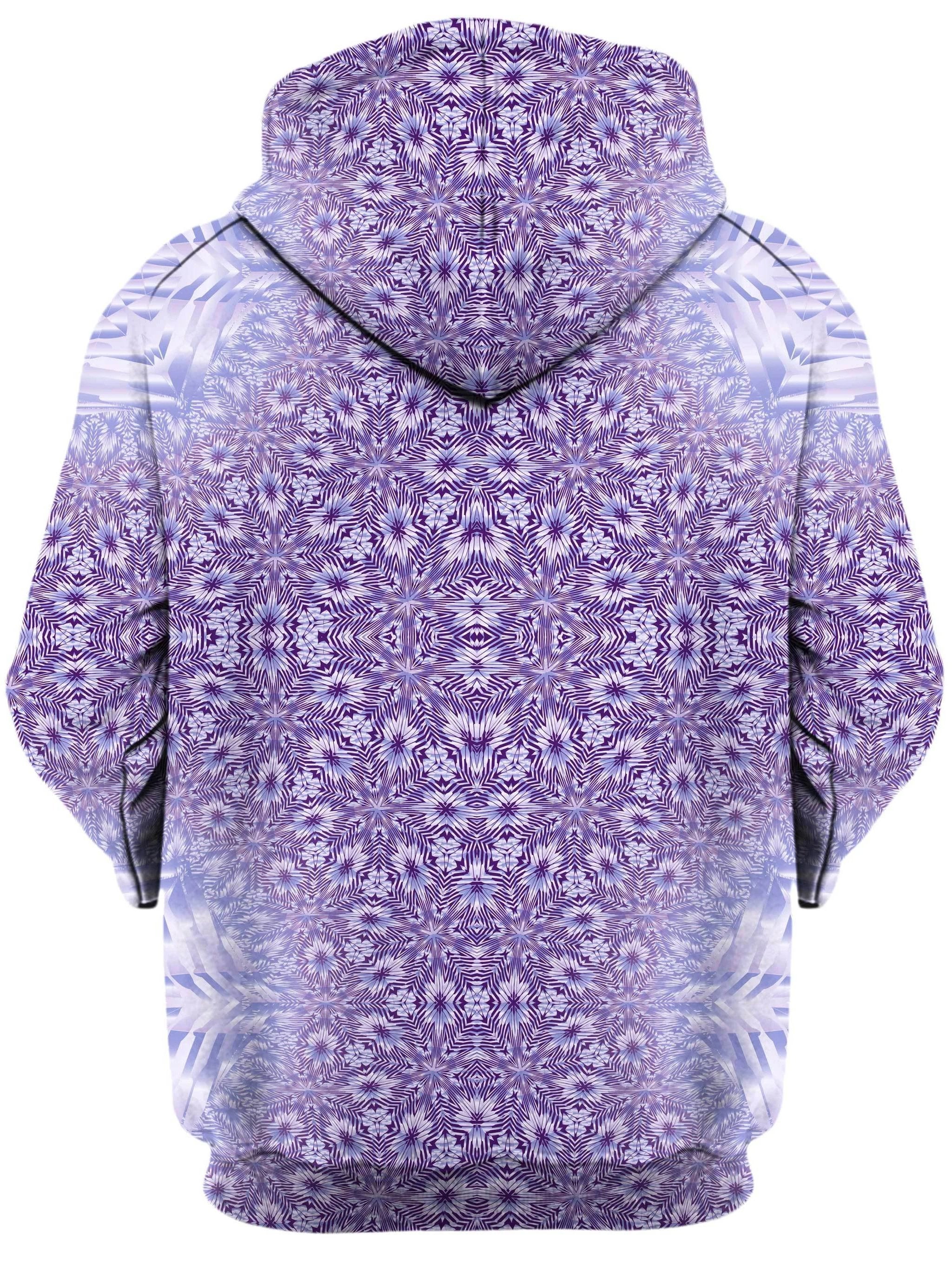 Lavender Starseed Portal Unisex Zip-Up Hoodie Set 4 Lyfe Epic Hoodie