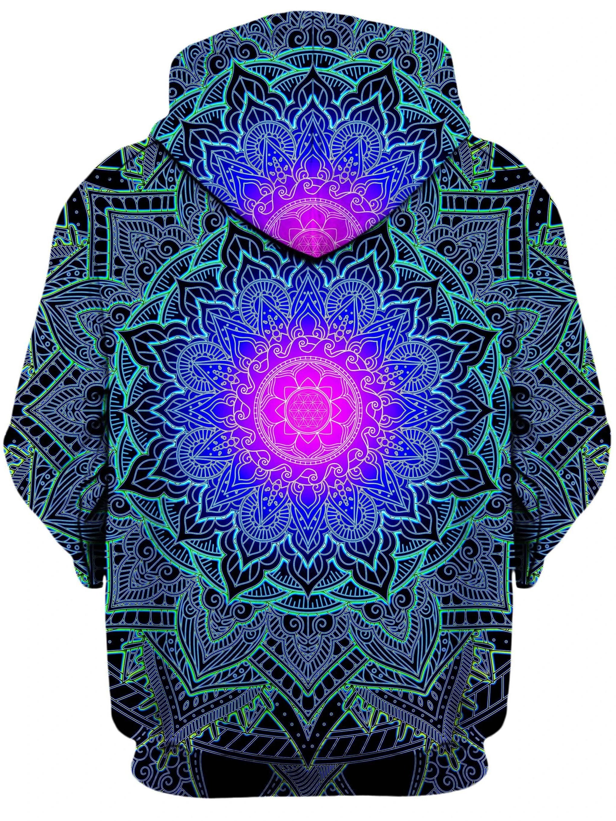 Mandala Love Unisex Zip-Up Hoodie Set 4 Lyfe Epic Hoodie