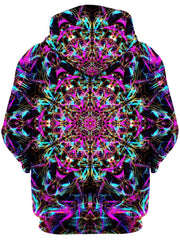 Neon Mandala Unisex Hoodie, Set 4 Lyfe, T6 - Epic Hoodie