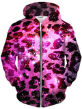 Space Leopard Unisex Zip-Up Hoodie Set 4 Lyfe Epic Hoodie