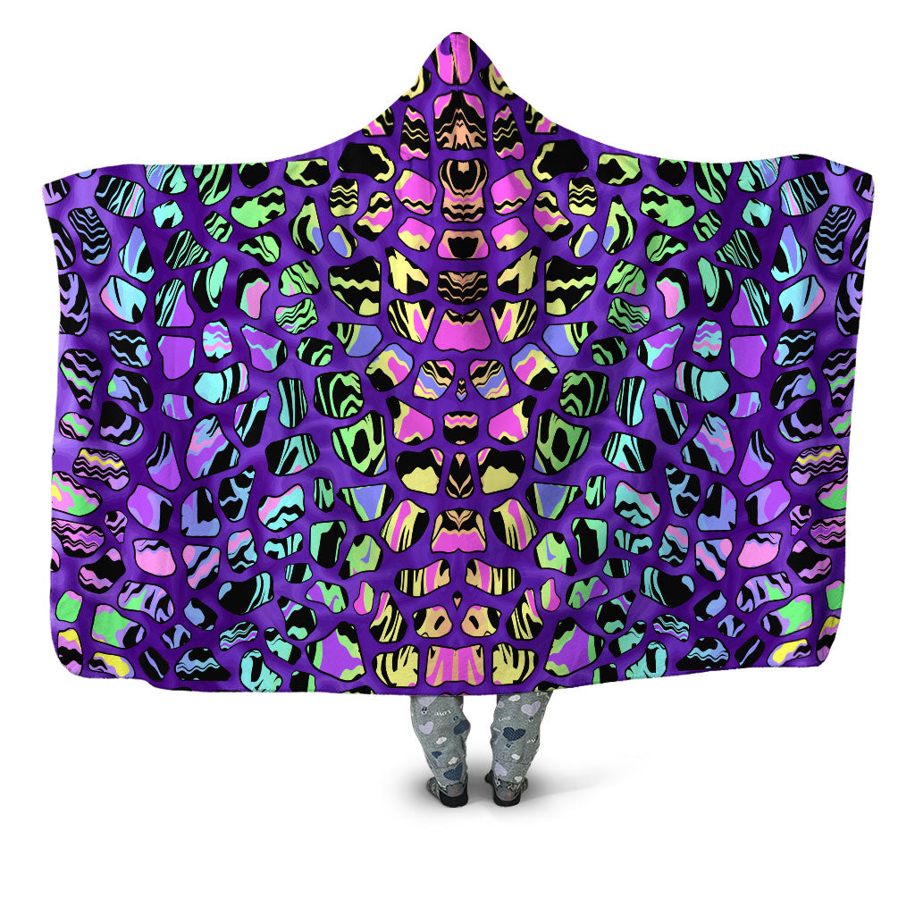 Giraffe Spots Hooded Blanket Sartoris Art Epic Hoodie