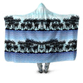 Tropical Waves Hooded Blanket Sartoris Art Epic Hoodie