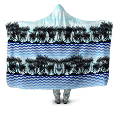 Tropical Waves Hooded Blanket