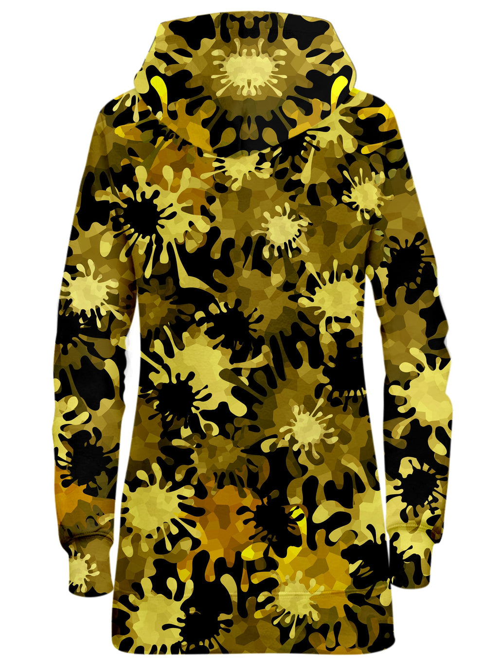 Gold Splatter Hoodie Dress Sartoris Art Epic Hoodie