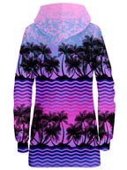 Paradise Palm Trees Hoodie Dress Sartoris Art Epic Hoodie