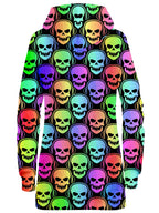 Skull Deejays Hoodie Dress Sartoris Art Epic Hoodie