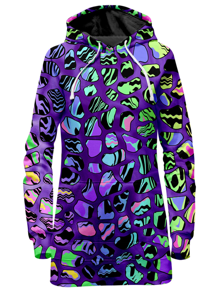 Sartoris Art - Giraffe Spots Hoodie Dress