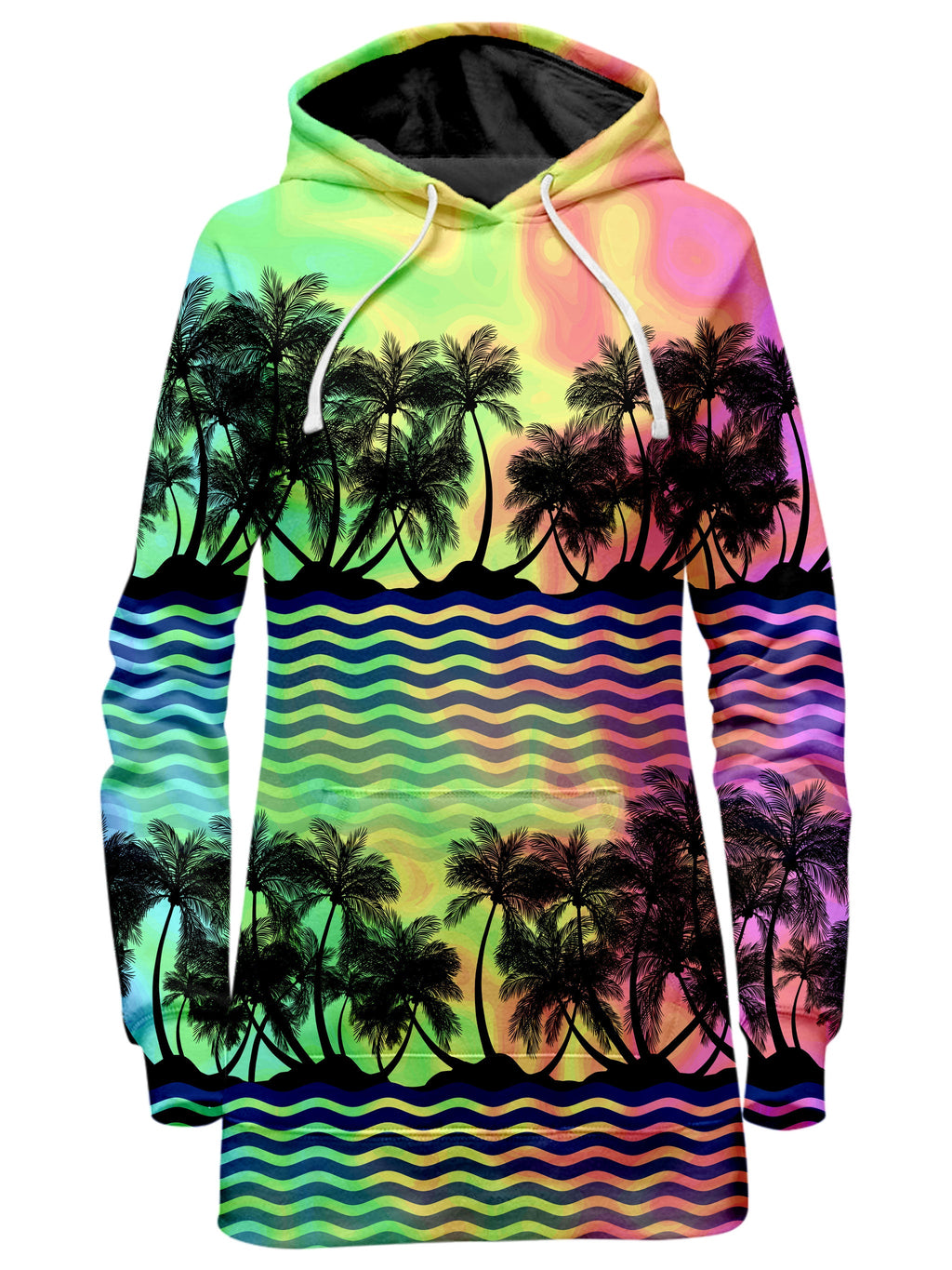 Tropical Sunset Hoodie Dress Sartoris Art Epic Hoodie