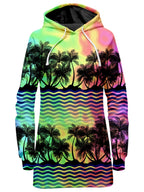 Tropical Sunset Hoodie Dress Sartoris Art Epic Hoodie
