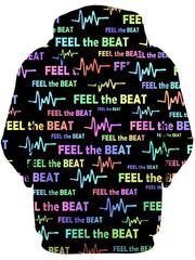 Feel the Beat Unisex Zip-Up Hoodie