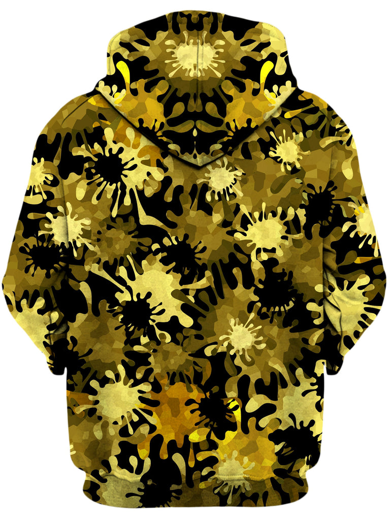 Gold Splatter Unisex Hoodie