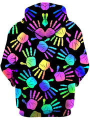 Rave Hands Unisex Zip-Up Hoodie