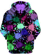 Tripadelic Splatter Unisex Zip-Up Hoodie Sartoris Art Epic Hoodie