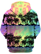 Tropical Sunset Unisex Hoodie Sartoris Art Epic Hoodie