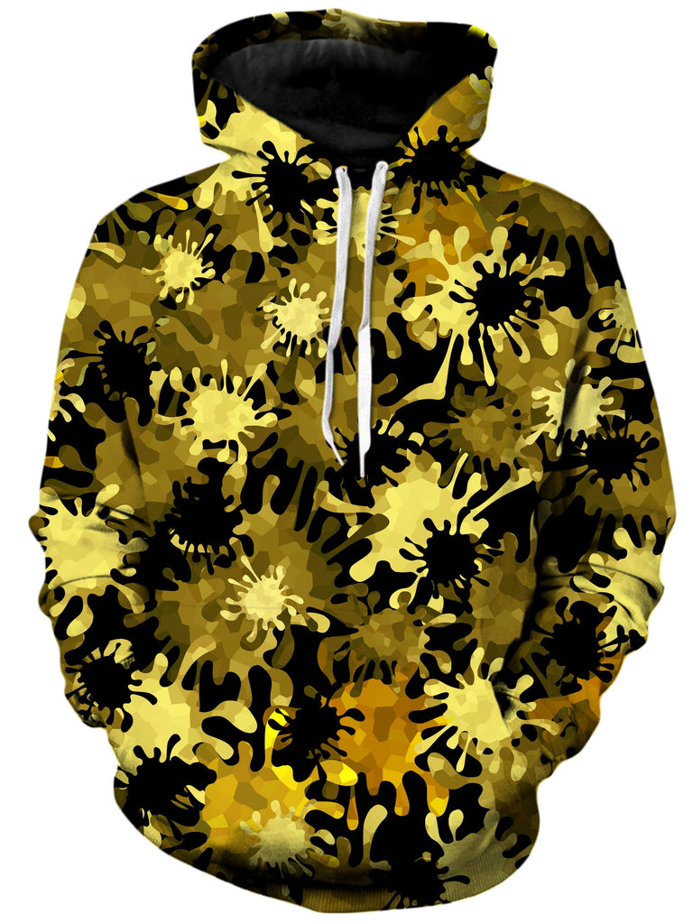 Sartoris Art - Gold Splatter Unisex Hoodie