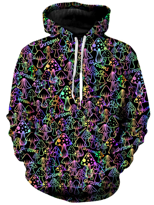 Psychedelic Shrooms Unisex Hoodie Sartoris Art Epic Hoodie