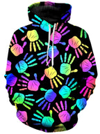 Rave Hands Unisex Hoodie Sartoris Art Epic Hoodie