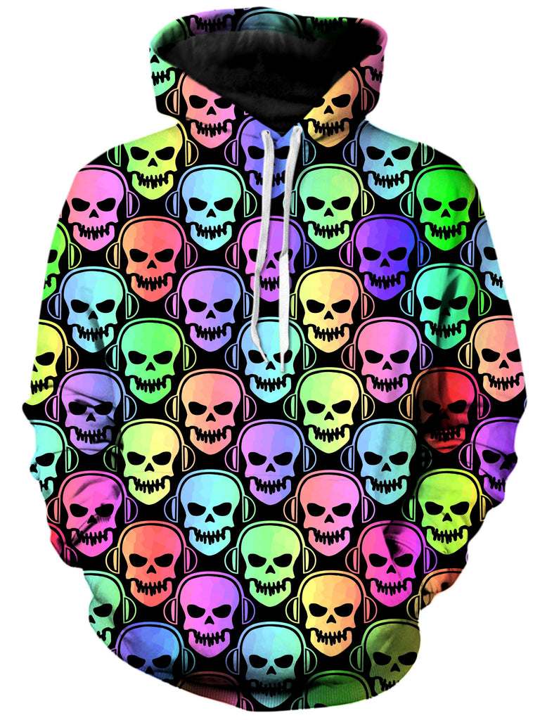 Sartoris Art - Skull Deejays Unisex Hoodie