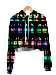 Equalizer Beats Fleece Crop Hoodie